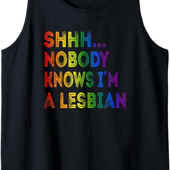 New- Lesbian Funny Tank stop - Picture 2 of 3